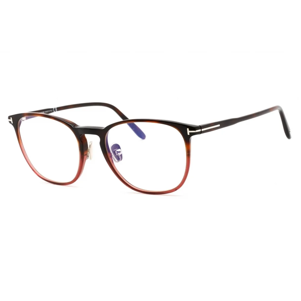 NWT Tom Ford FT5700 Burgundy Round Eyeglasses